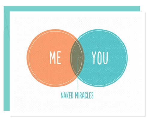 Venn Diagram Greeting Card