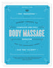 Body Massage Contract Card