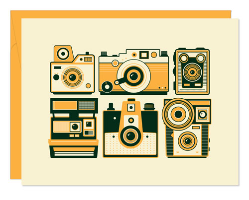 Retro Camera Notecards