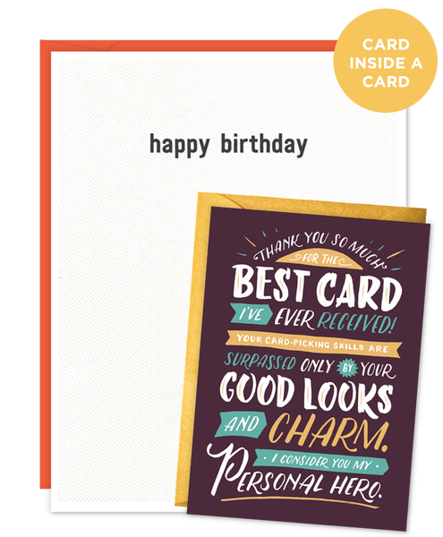 Narcissist Card Birthday