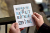 Happiest Birthday Shot Glass Card