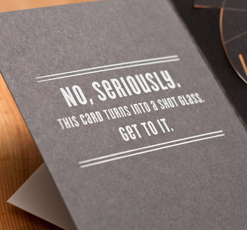 Shot Glass Card – 55 Hi's